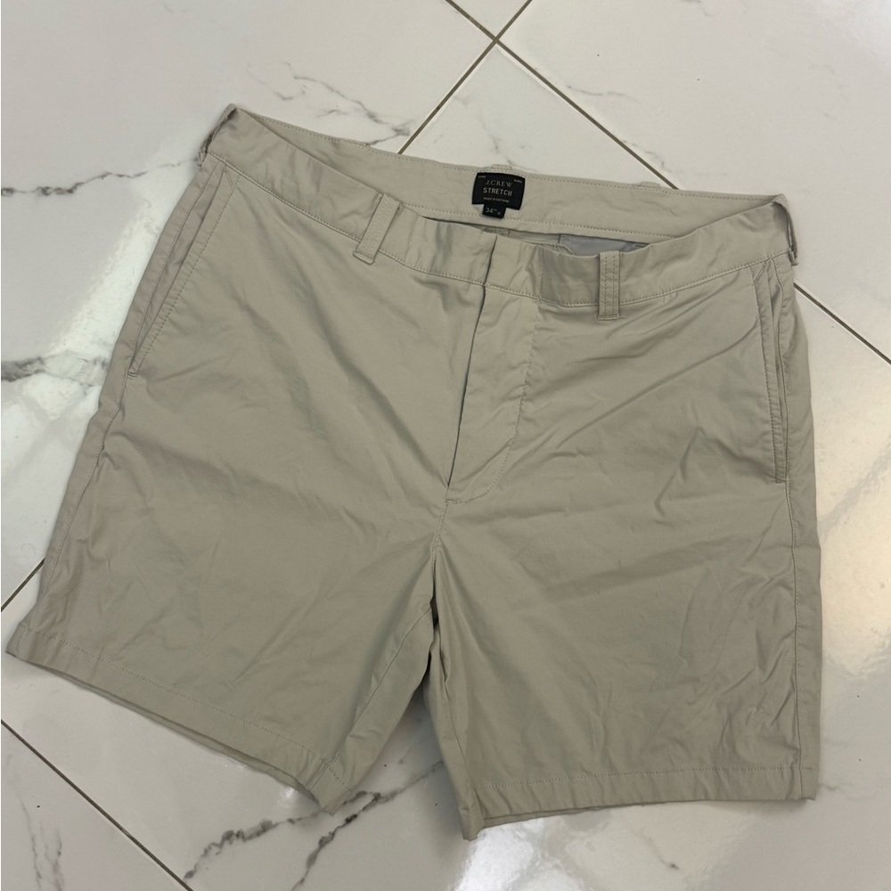 J. Crew Stretch Pants in Cream Size 34